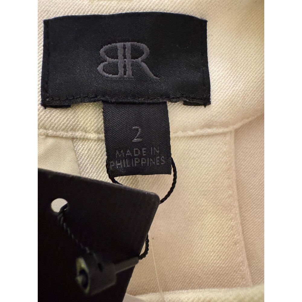 Banana Republic Monogram Ivory Cutout Sheath Dress Sz 2 Sleeveless Mini NWT - Picture 7 of 13